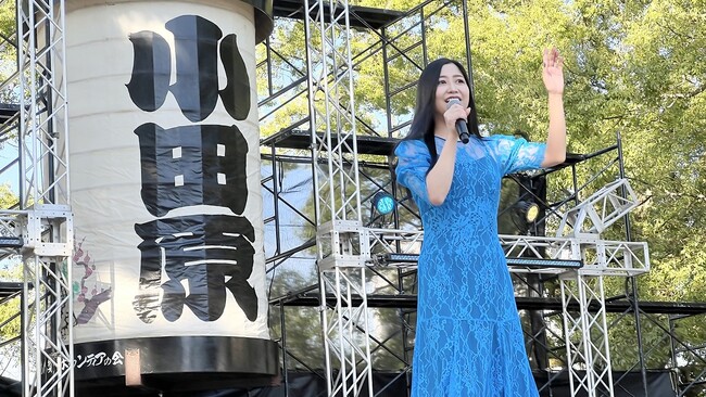 門松みゆき、小田原ちょうちんまつりステージで地元に感謝。提灯より大きな存在に。