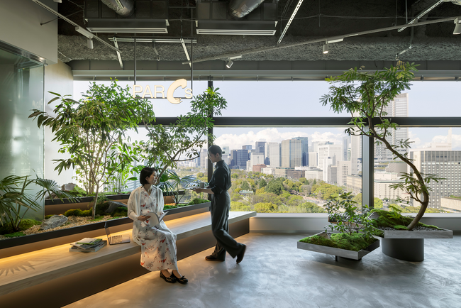 「PARCs　Sangetsu Group Creative Hub」が、日本空間デザイン賞2024の「サステナブル空間賞」を受賞