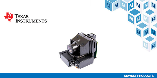 マウザー、Texas InstrumentsのDLP5532PROJHBQ1EVM評価モジュールの取り扱いを開始