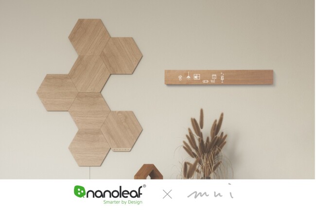 Nanoleaf Japan株式会社とmui Lab株式会社が事業提携を発表。Matterやカーム・テクノロジーといったスマートホーム業界の発展を目指す。