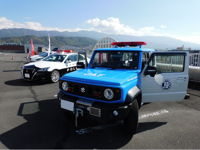 【JAF長野】はたらくクルマ大集合 with オートテスト in イオン南松本店開催