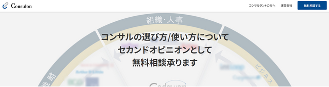 「Consulon(コンサロン)」をリリース！コンサルファームの選定・活用に関するセカンドオピニオンサービス提供開始