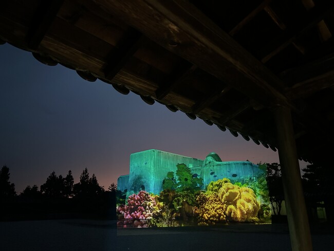 プロジェクションマッピングと庭園ライトアップが糸魚川の秋夜を彩る「翠のきらめき～Night Garden～」開催決定