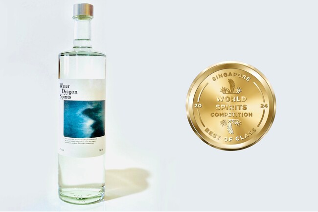 静岡・三島産のジン”Water Dragon Spirits”が、シンガポールの酒類品評会（SWSC 2024）で最優秀ジャパニーズジンに選出