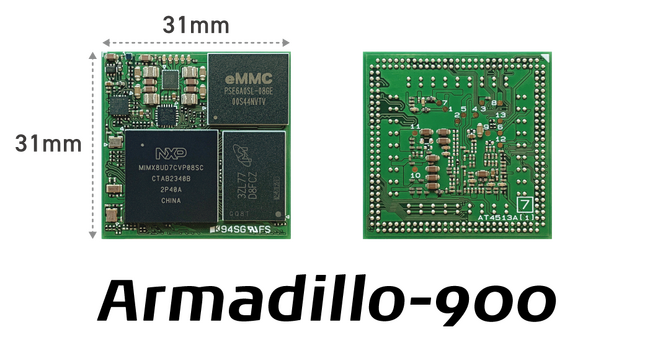 i.MX 8ULP搭載、超小型で省電力な実装型CPUモジュール「Armadillo-900」を開発