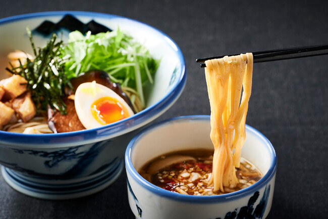 ラーメン店「AFURI」×「キッコーマン 大豆麺」コラボ 第2弾。ヘルシーさとおいしさを両立した「きのこつけ麺」登場！10/17(木)～AFURI 7店舗限定で販売開始。