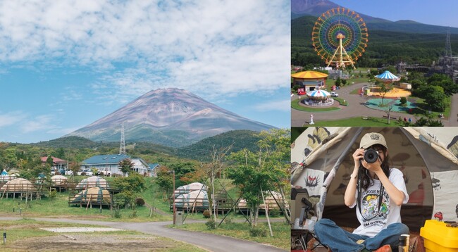 カメラブランドのOM SYSTEMとアウトドアのPICAがコラボレーション「富士山星景写真講座 IN 夜の遊園地ぐりんぱ」開催