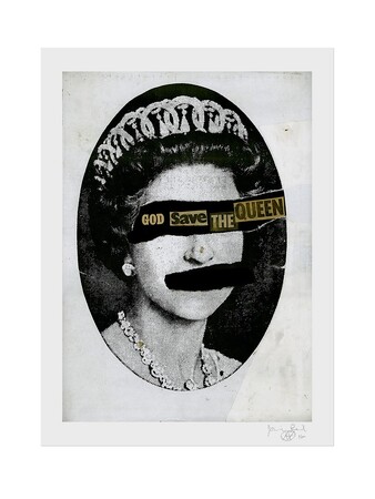 「セックス・ピストルズ」のアートワークを手がけた故ジェイミー・リードのアーカイヴ作品と現代アーティスト 河村康輔氏とのコラボレート作品がバーニーズ　ニューヨーク六本木店に登場