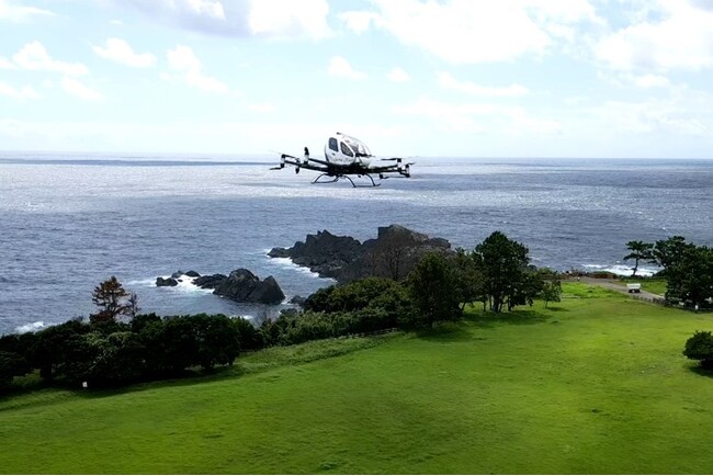 次世代空モビリティ「空飛ぶクルマ」が和歌山県、宮城県の空を飛行！