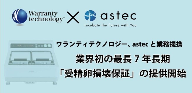 株式会社アステック、延長保証サービスの構築・運営を行うワランティテクノロジー社と業務提携