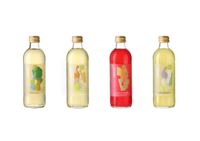 「_SHIP KOMBUCHA」のラベルデザインがリニューアル！10月25日（金）より開催の世界有数のオーガニック製品見本市「BIOFACH JAPAN」にて初公開！