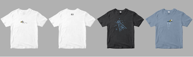 「pTa.shop」にて、星新一『ホシヅル』のTシャツが販売開始！！