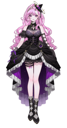 AnimaConnect(アニマコネクト)より第一期生VTuber三人目のデビューが決定！【天見夜ルナ(あまみやるな)】