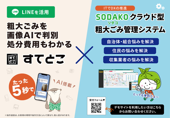 【エコノハアネッツ株式会社】粗大ごみ、画像AIで解決！AI粗大ごみアプリ「すてとこ」＆クラウド管理システム「SODAKO」新サービスをリリース。
