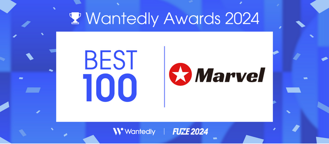 Marvel株式会社が「Wantedly Awards 2024」 BEST100に選出