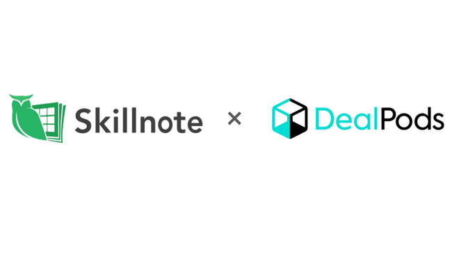 製造業向けにサービスを展開する株式会社Skillnote、デジタルセールスルーム「DealPods」を導入！