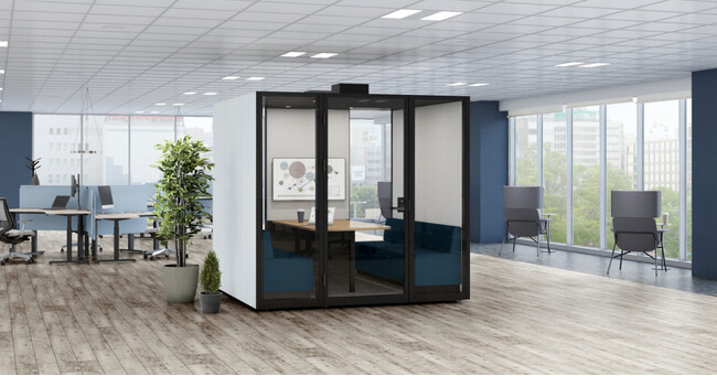 床面積を6平方メートル まで拡張したワイドサイズの可動式ブース「WORKPOD FLEX WIDE」を新発売