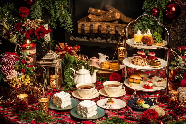 〈東京タワーの目の前の結婚式場The Place of Tokyo〉『クリスマスアフタヌーンティー』2024年10月22日(火)販売開始！