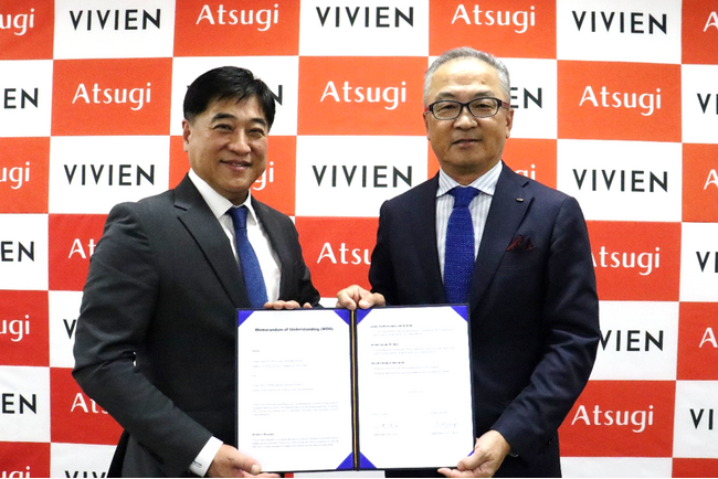 アツギ 韓国のインナーウェア企業VIVIENと協業に向け基本合意書を締結