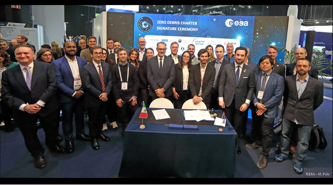 Orbital Lasers、欧州宇宙機関（ESA）のゼロデブリ憲章に署名