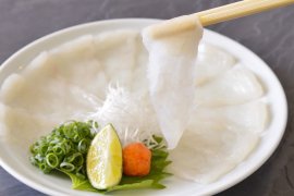 対象コースの「ふぐ刺し」が0円に! 対象コースの「ふぐ刺し」が0円に!