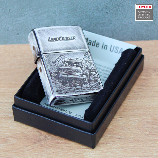 ⚫︎限定200個⚫︎TOYOTAランドクルーザー 70 ZIPPO、170個販売達成。