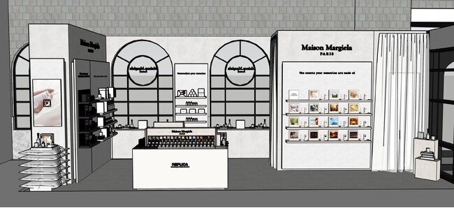 メゾン マルジェラ「レプリカ」フレグランス神戸BALに新店舗をオープン
