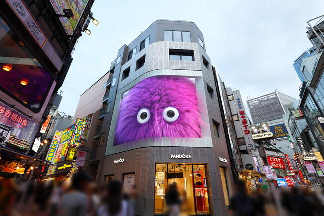 渋谷センター街に新設された街頭ビジョン「Pandora Vision」で3D放映コンテンツ『モンスターアイ』が新登場！！
