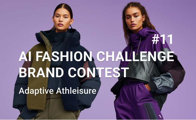 生成AIで芸術の秋を彩るスタイリッシュ＆機能的なブランドアイテムを提案！「AI FASHION CHALLENGE #11 - Adaptive Athleisure-」が本日より開催