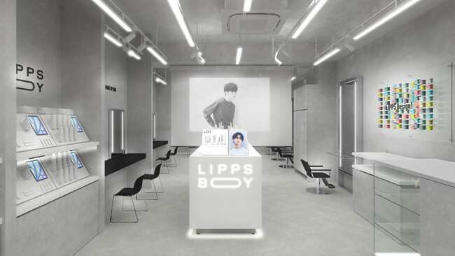 Z世代に人気のメンズビューティーブランド【LIPPS】が展開するメンズコスメブランド『LIPPS BOY』初の旗艦店　2024年11月2日（土）渋谷にてオープン