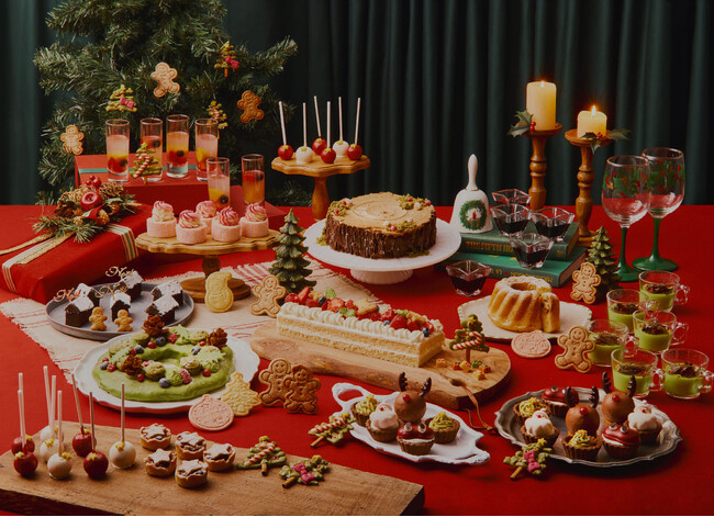 聖なる夜には甘い贈り物を クリスマススイーツビュッフェを開催
