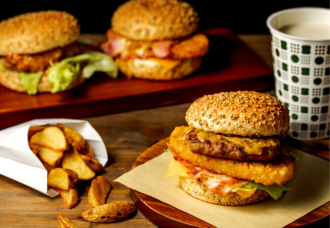 【wanna manna】台湾の味覚を詰め込んだ、パイナップルソースとゴマバンズで作る絶品ハンバーガー3種大好評発売中！