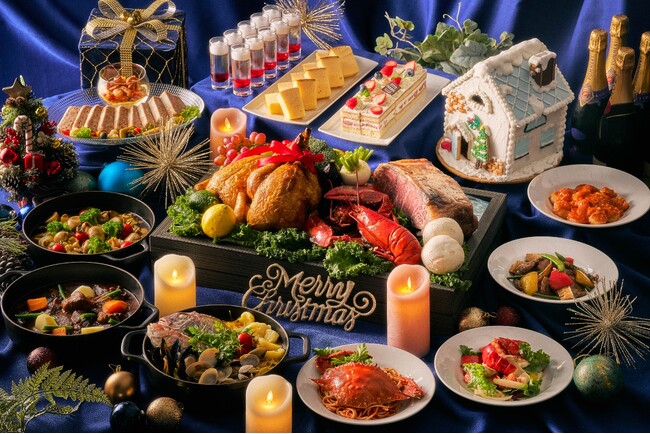 【ヒルトン横浜】『クリスマスビュッフェ』を12月20日(金)から25日(水)までAllday Dining Paradeにて開催