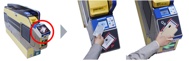 「クレジットカードやデビットカード等のタッチ決済」「QRコード認証」を活用した乗車サービスの実証実験を全駅で開始