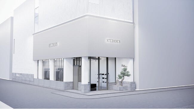 ステュディオス メンズ単独の路面店が京都にオープン