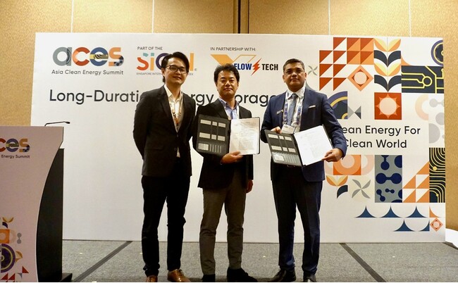 MOL PLUS・MOL (Asia Oceania)とVFlowTechがバナジウムレドックスフロー電池の港湾やコールドチェーン倉庫への導入促進に向けた覚書を締結