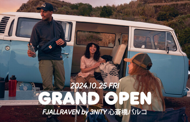 ＜NEW OPEN＞FJALLRAVEN by 3NITY 心斎橋パルコ