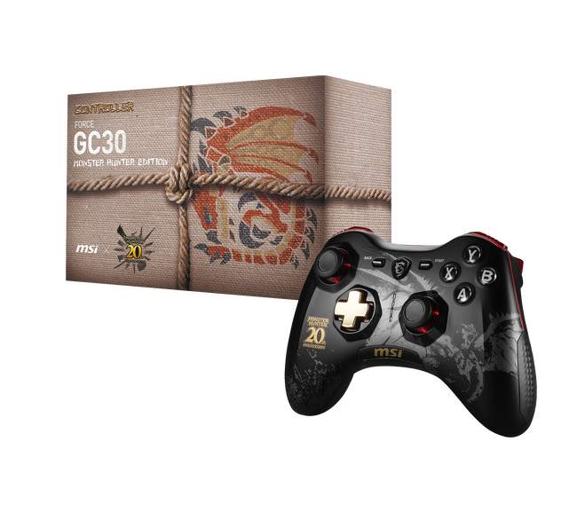 MSI×CAPCOMコラボレーションモデル「FORCE GC30 MONSTER HUNTER EDITION」単品発売決定！
