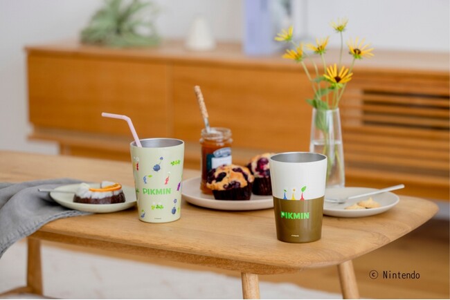 ピクミンがいっぱい＆ひょっこり♪　2種デザインの真空断熱タンブラーBOOKを発売！