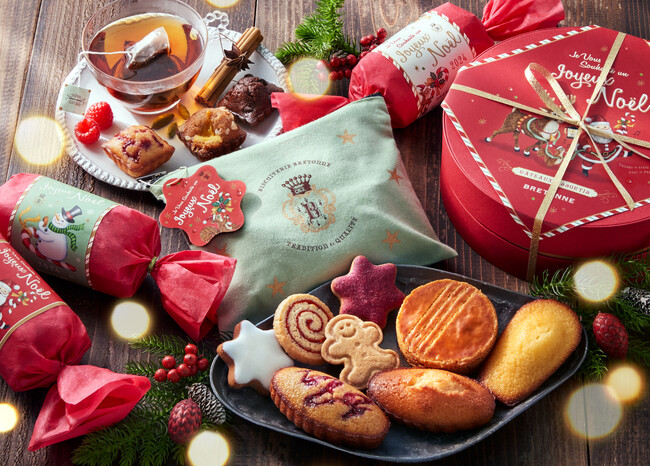 焼き菓子専門店〈 ビスキュイテリエ ブルトンヌ〉の「焼き菓子で楽しむクリスマス」クリスマス限定の焼き菓子やギフトを11月1日（金）より順次発売