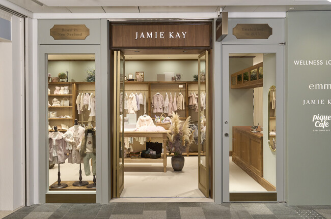 【日本初上陸】10月25日(金)JAMIE KAY世界初の実店舗が表参道ヒルズにグランドオープン！限定アイテム販売やノベルティをラインアップ＜ニュージーランド発オーガニック素材子ども服ジェイミーケイ＞