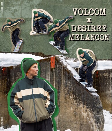VOLCOM、デザリー・メランソンとのコラボレーション第3弾を発表
