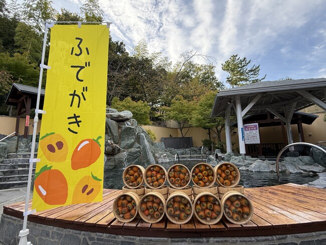 ~持続可能な銭湯「サステナブロ」プロジェクト~　食料ロスの運命だった筆柿をかき集めました！