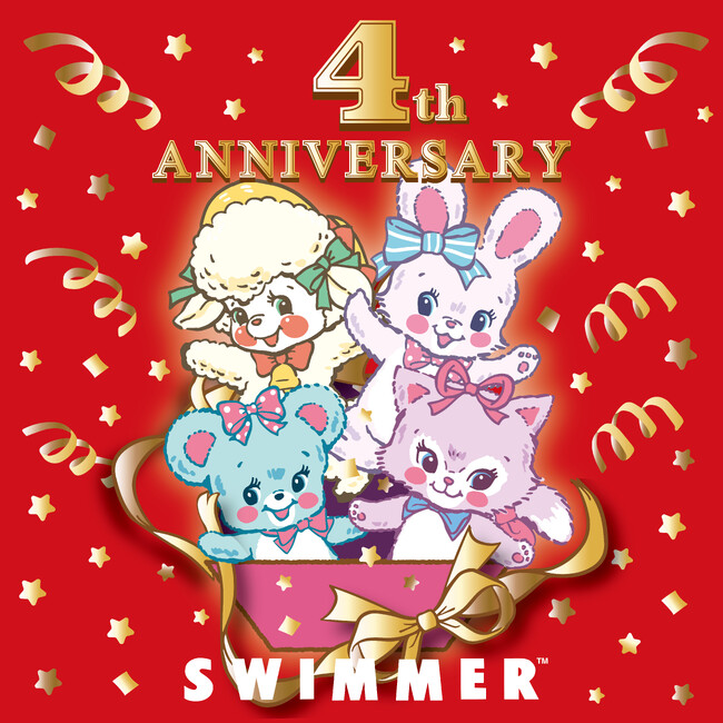 「SWIMMER」再始動から4周年☆