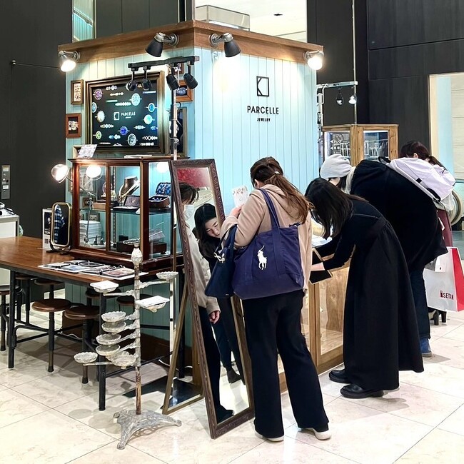 【パーセル ジュエリー】新宿高島屋で期間限定ショップ開催