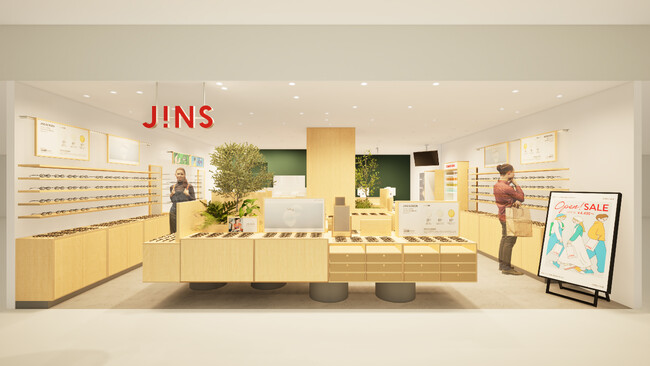 好調のルミネ新宿店に続く2店舗目 歩くたびに発見が広がる自由な空間 「JINSルミネ大宮店」10/31（木）オープン