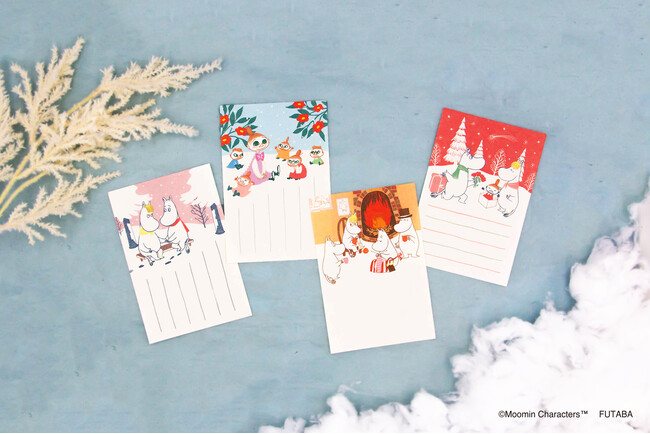 【新商品】『ムーミン 季節の伊予和紙はがき 2024冬』を販売開始します