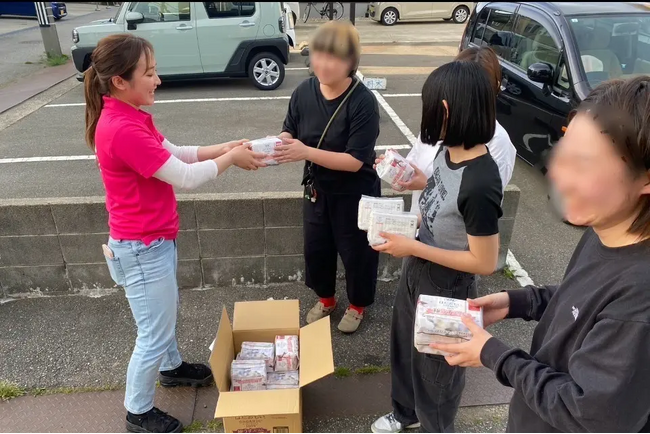 能登半島地震による子どもたちへの生理用ナプキン支援のご報告