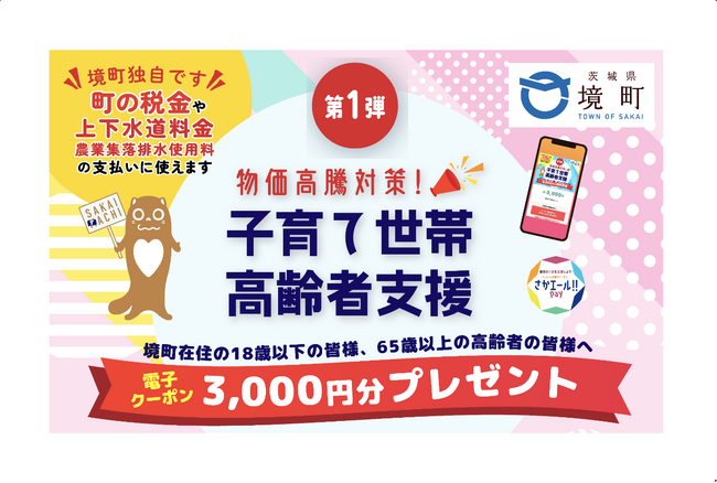 Gigi株式会社が境町と連携し、GOCHIプラットフォームを活用した「地元応援券」と「プレミアム付電子クーポン」を通じて、市民の暮らしと地域経済支援を推進！