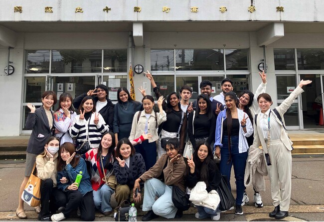 【国際外語・観光・エアライン専門学校】英語で話そう！留学生と十日町高校3年生が文化交流